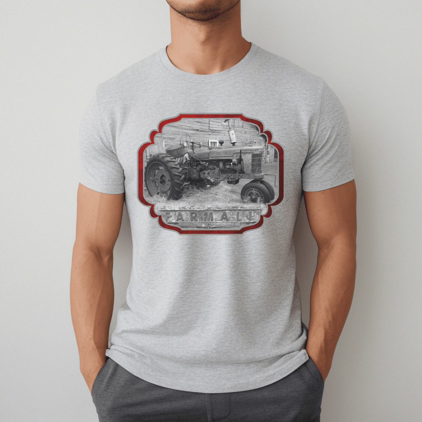 antique farm tractor design t-shirt! It's the perfect way to add a little country flair to your look.