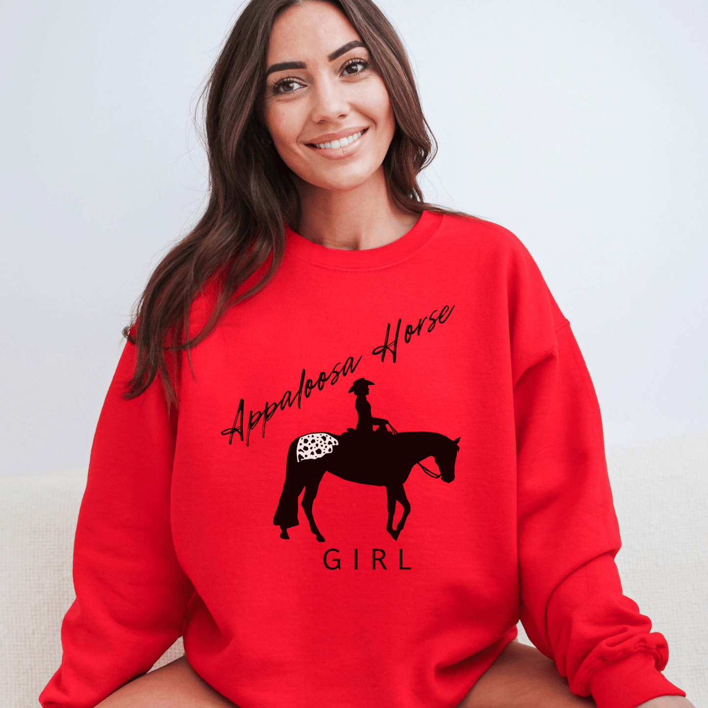 "New" Appaloosa Horse Sweatshirt