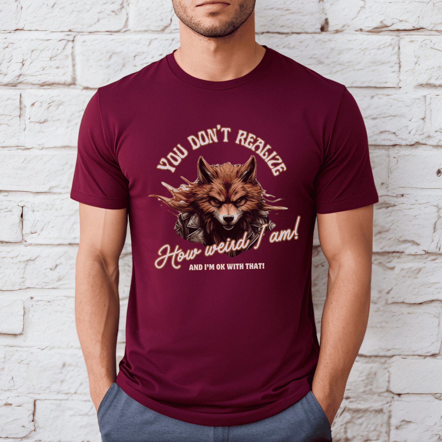 Wild & Weird: Embrace Your Inner Wolf on a Super Soft Tees