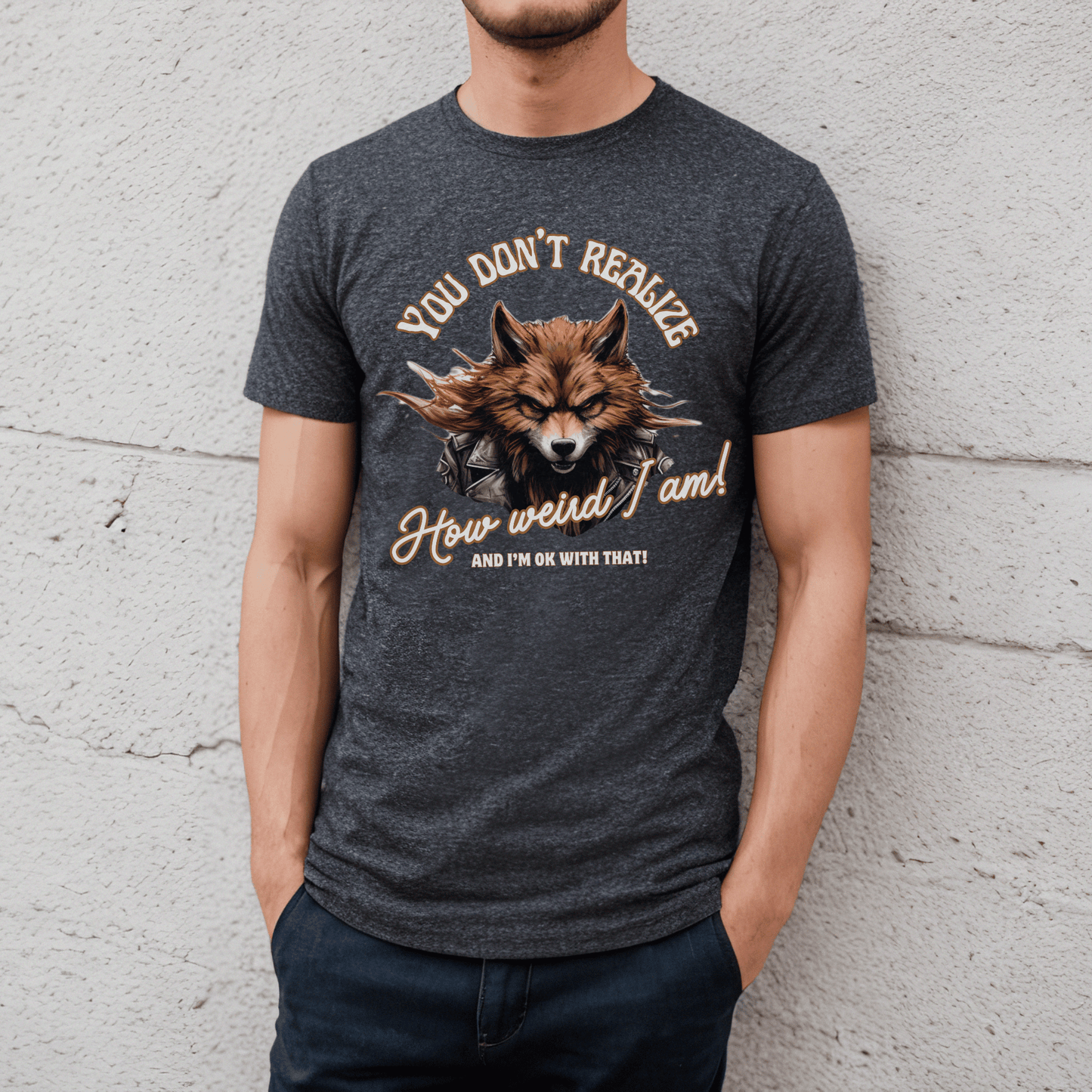 Wild & Weird: Embrace Your Inner Wolf on a Super Soft Tees