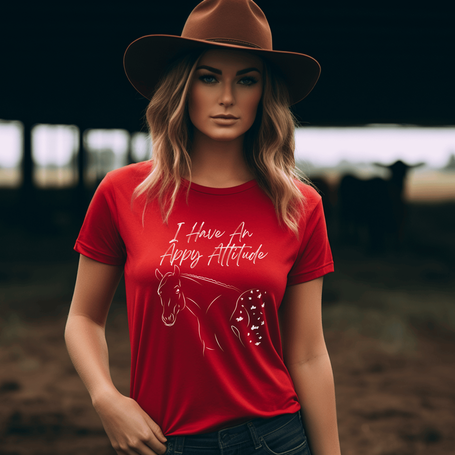 Do you have an Appaloosa horse attitude or know someone who does ? Then this shirt is for you , it makes a great gift for that horse girl.