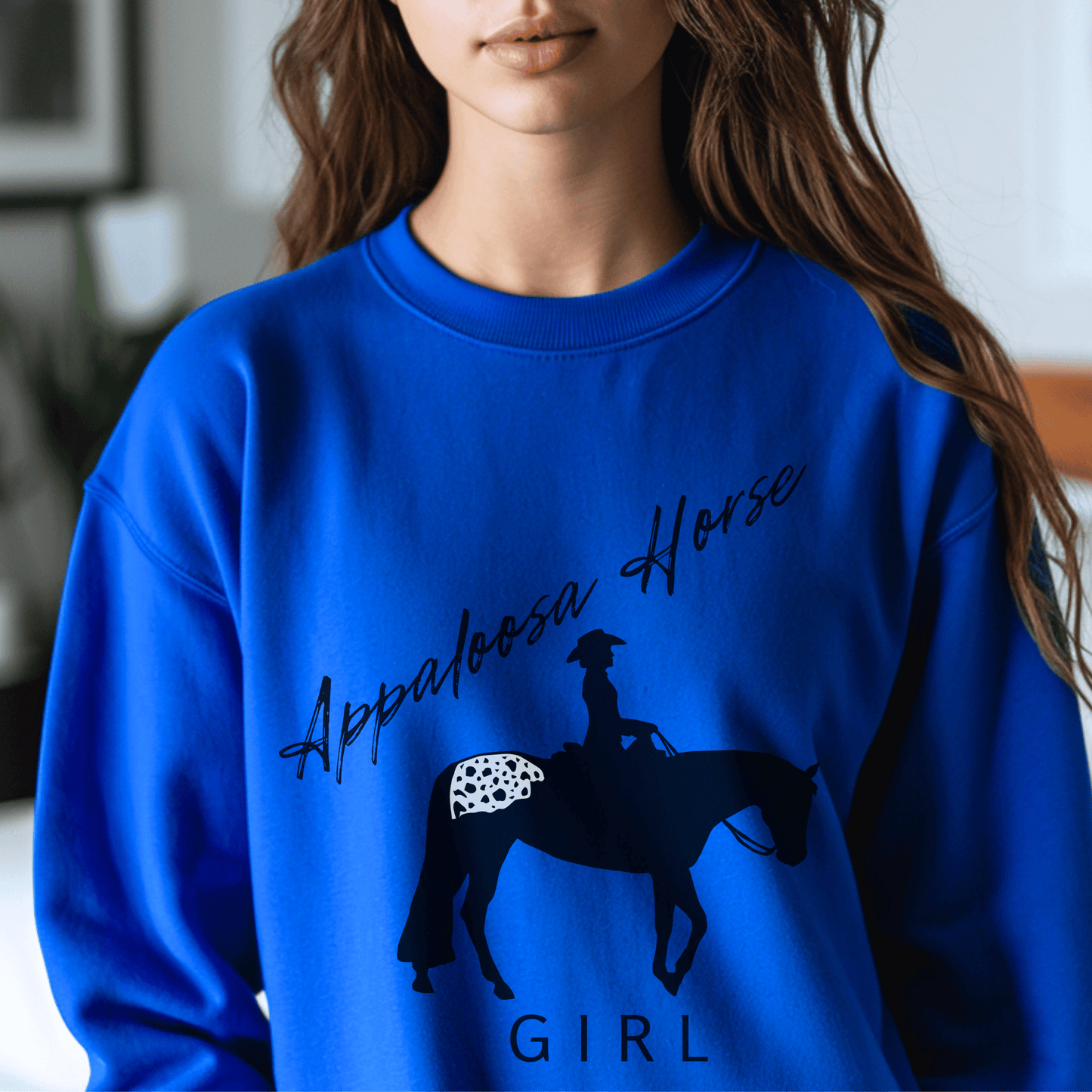 "New" Appaloosa Horse Sweatshirt