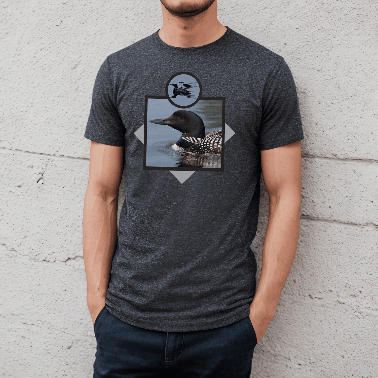 Wildlife Loon t-shirt is a must-have for any lake lover or loon enthusiast.