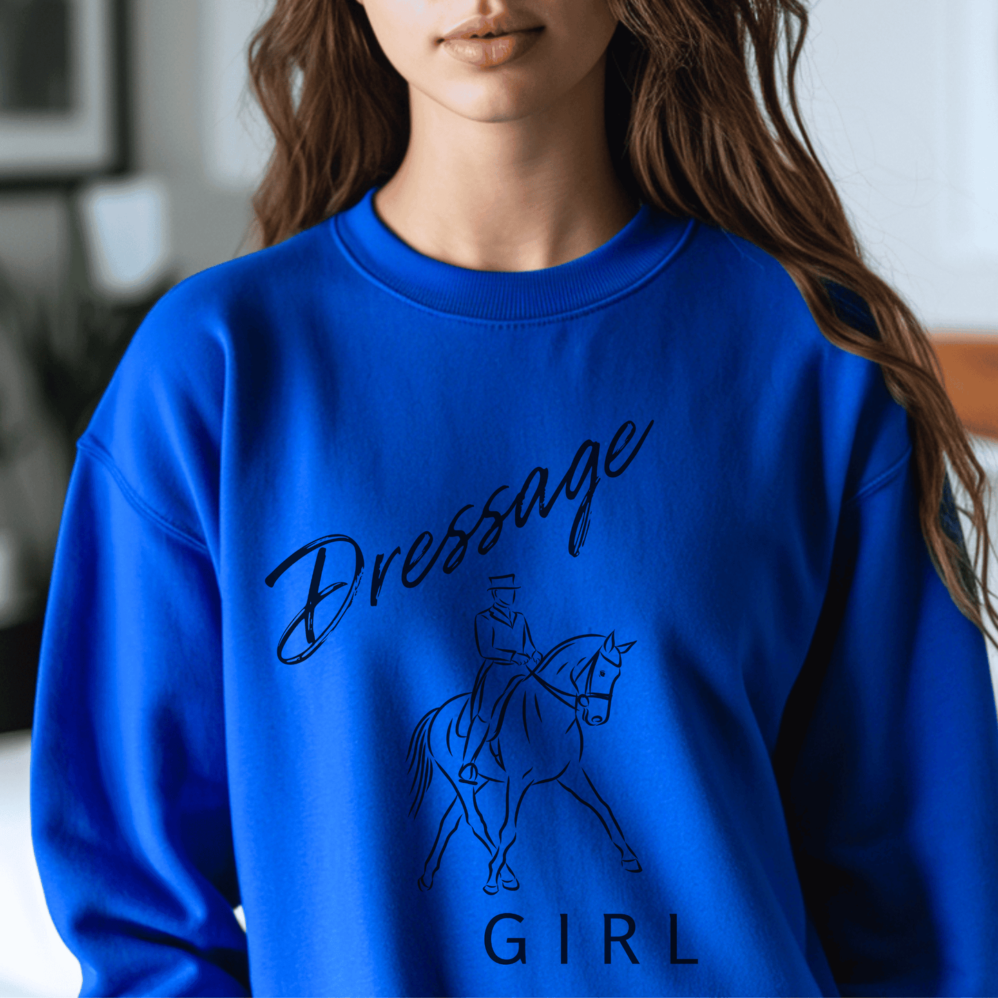 "New" Dressage Horse Sweatshirt