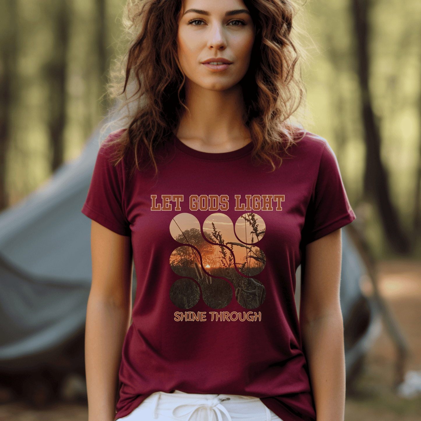 Sunrise Photo Christian T-shirt