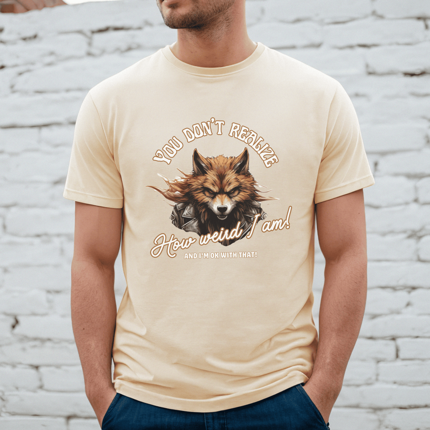 Wild & Weird: Embrace Your Inner Wolf on a Super Soft Tees