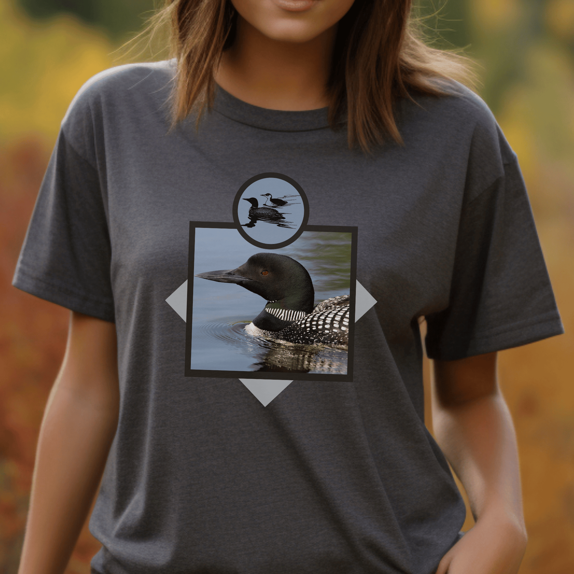 Wildlife Loon t-shirt is a must-have for any lake lover or loon enthusiast.