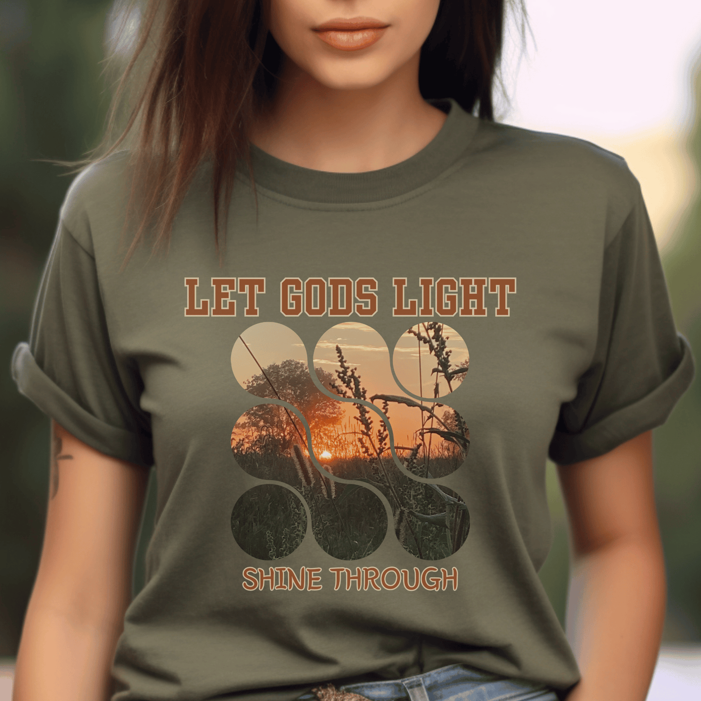 Sunrise Photo Christian T-shirt