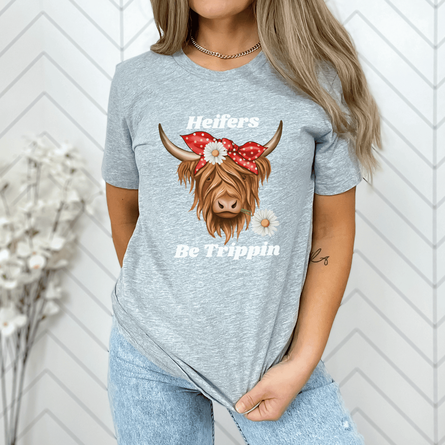 Highland Heifer Cow t-shirt is the perfect gift for that country loving, cow lover in your life