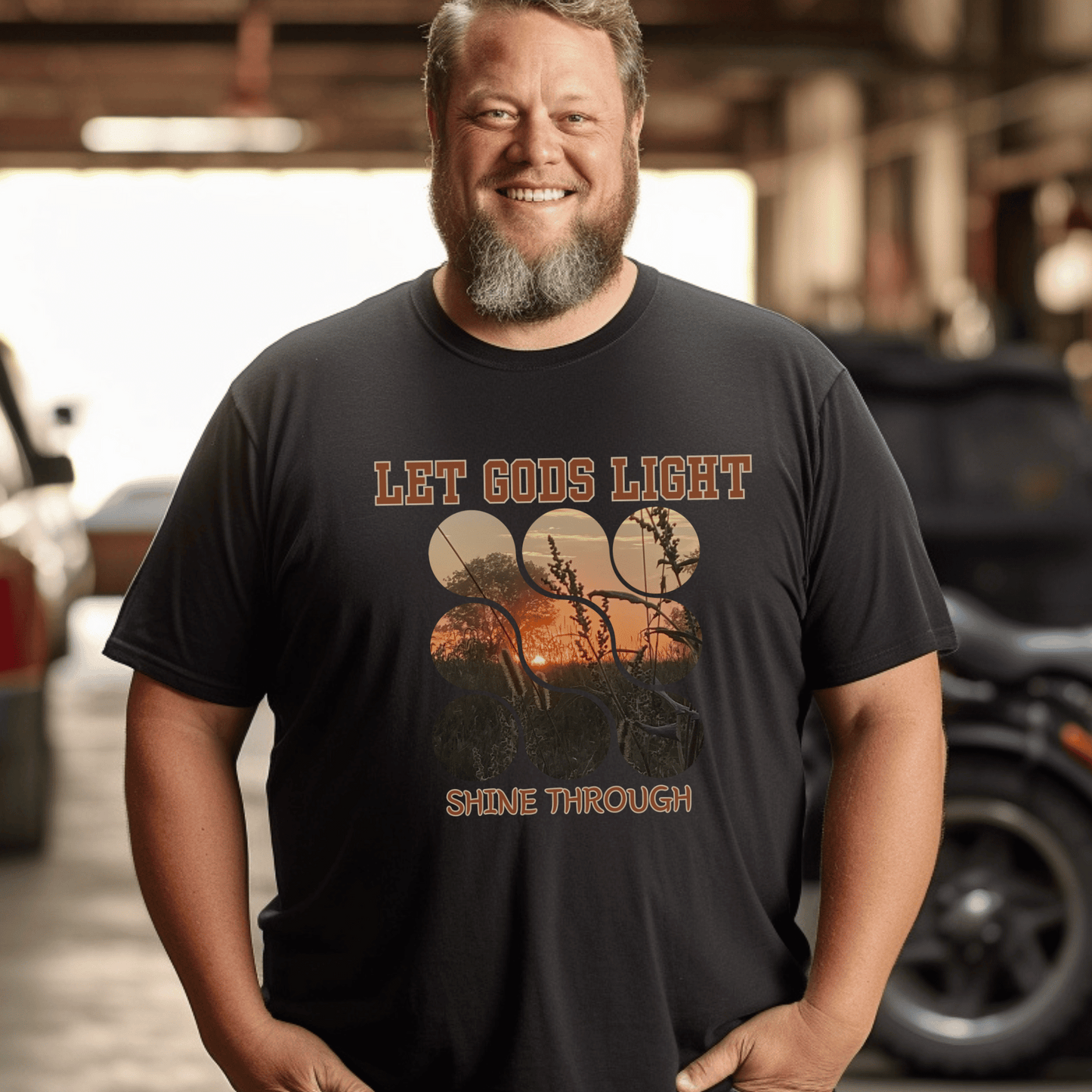 Sunrise Photo Christian T-shirt