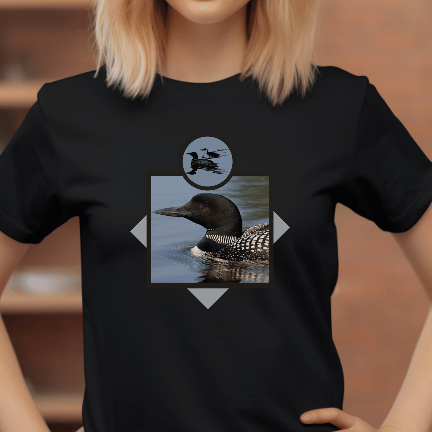 Wildlife Loon t-shirt is a must-have for any lake lover or loon enthusiast.