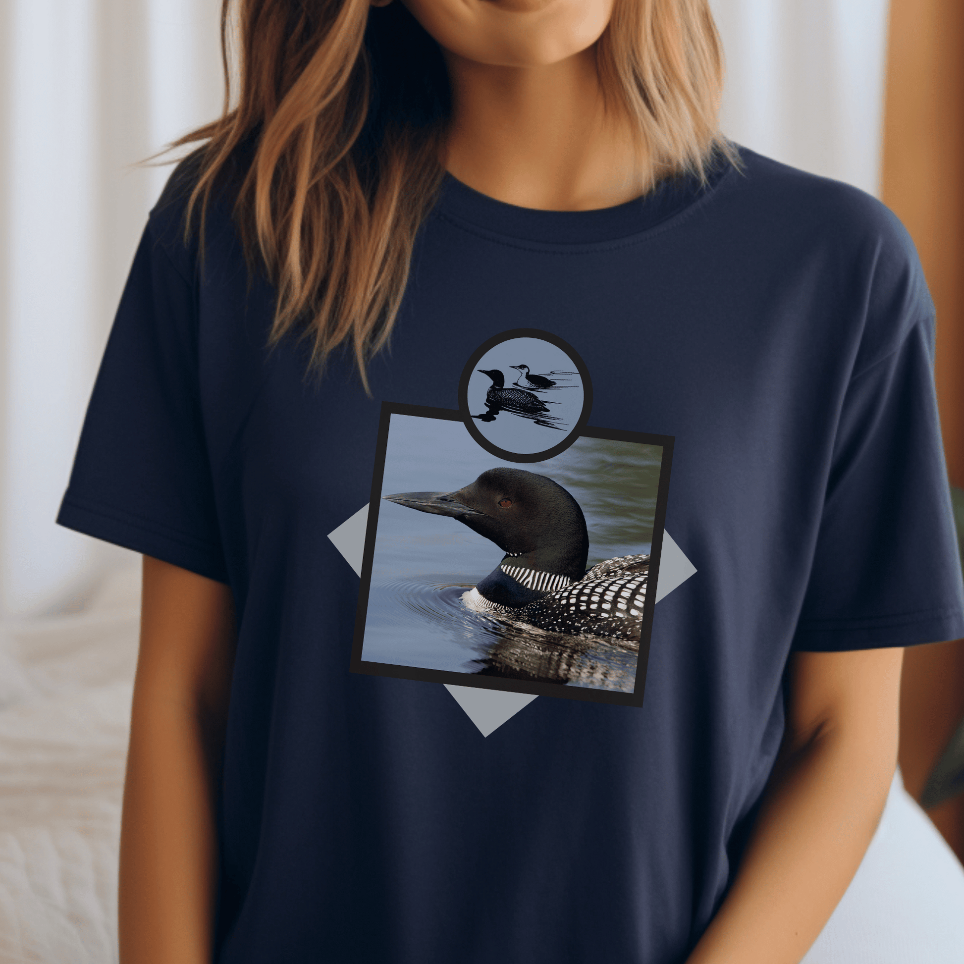 Wildlife Loon t-shirt is a must-have for any lake lover or loon enthusiast.