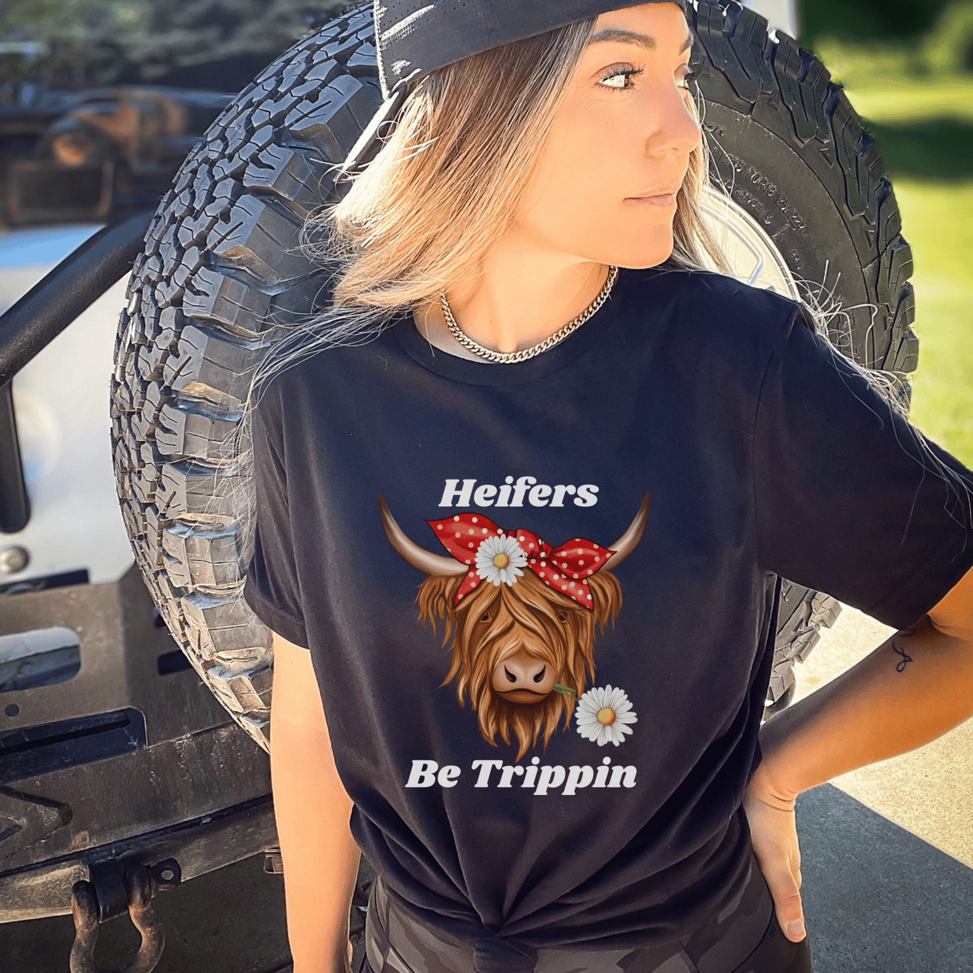 Highland Heifer Cow t-shirt is the perfect gift for that country loving, cow lover in your life