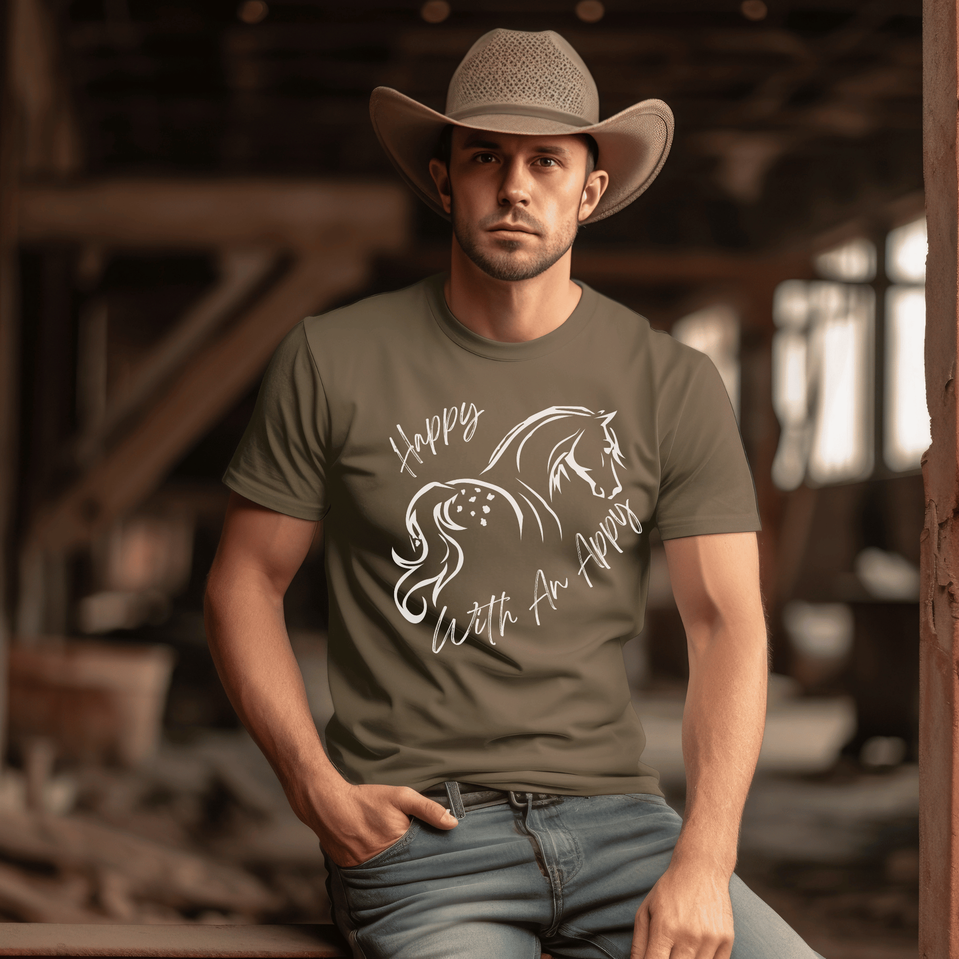 stunning Appaloosa Horse T-Shirt, a must-have for all horse lovers out there! Whether you own an Appaloosa horse or know someone who does, this t-shirt is perfect for you.